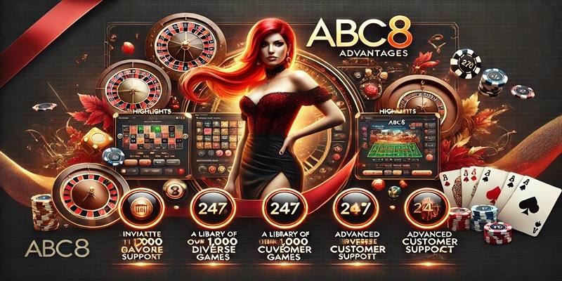 ABC8 - Trải nghiệm vượt trội với giao diện tối ưu và 1000+ game