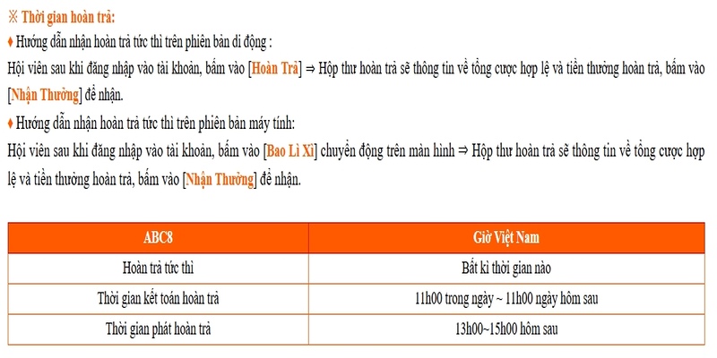 Hướng dẫn cách nhận khuyến mãi hoàn trả siêu dễ